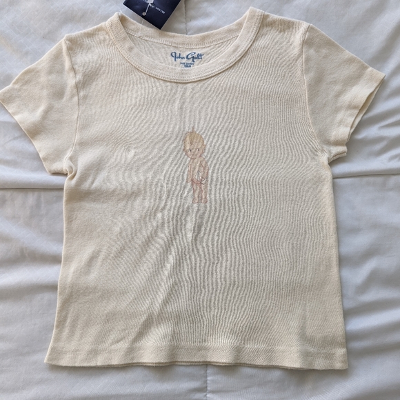 Brandy Melville Tops Nwt Brandy Melville Angel Baby Cherub Envelope